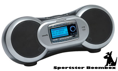 SIRIUS Sportster Boombox